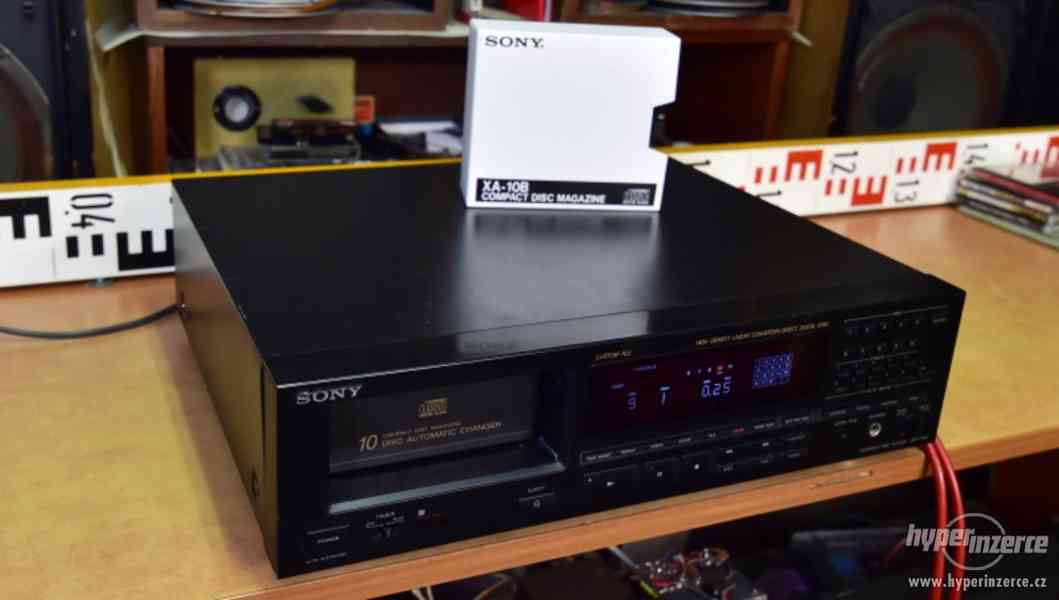 SONY CDP-C910 Compact Disc Player 10 Disc Changer - foto 1