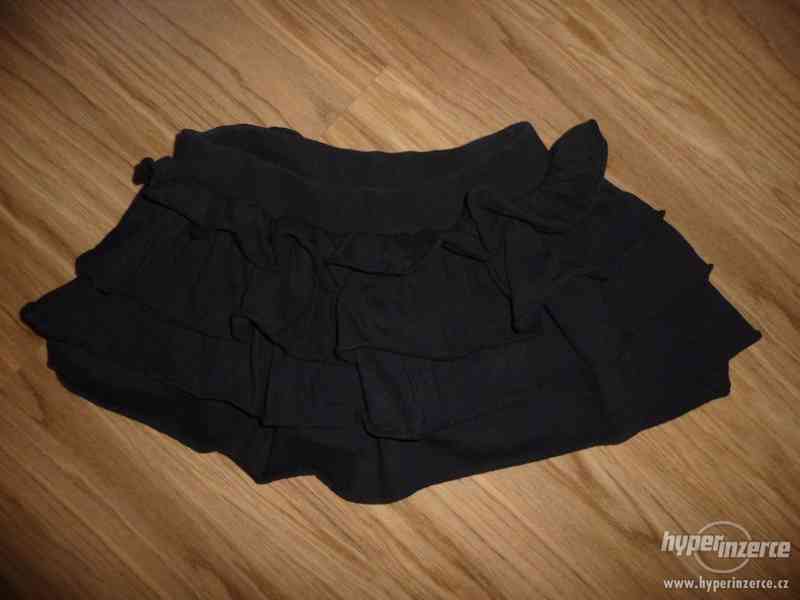 Černá sukně Sophie na 9-10L- vel.140 - foto 1