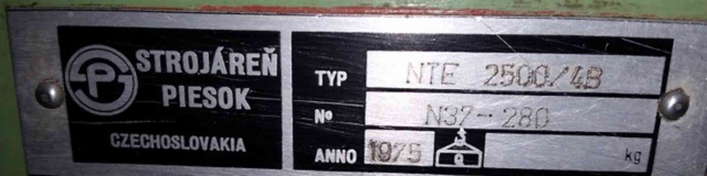 Nůžky tabulové NTE 2500/4 B   - foto 12