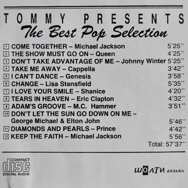 CD - THE BEST POP SELECTION - foto 2