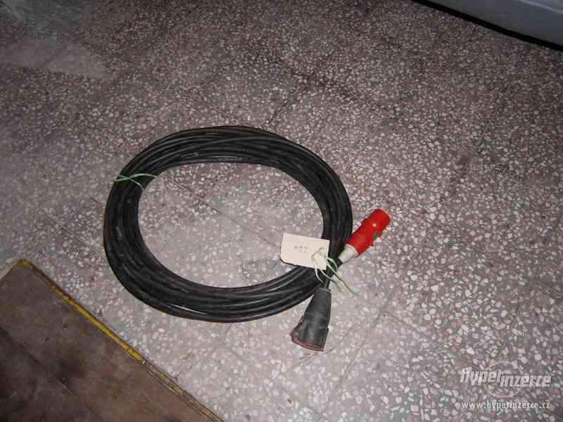 Nový,nepoužitý gumový kabel pro 380V - 22 metrů. - foto 1