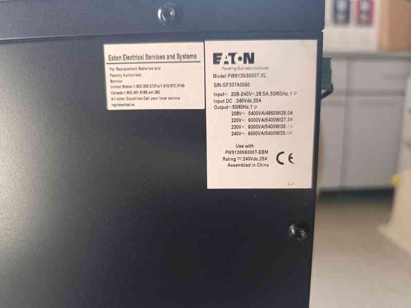 Záložní zdroj UPS Eaton PW9130i6000T-XL - foto 4