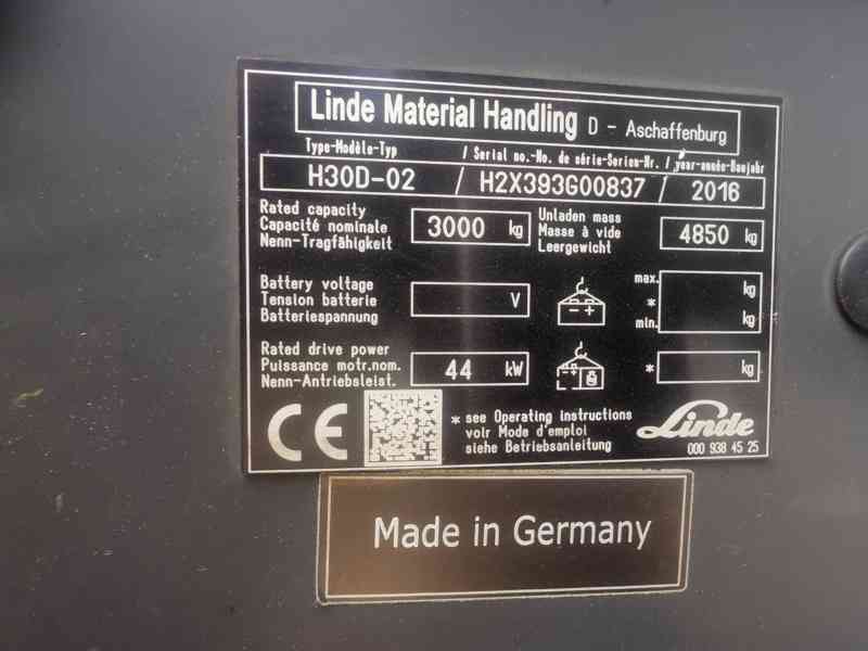 Vzv Linde H30D -02 - foto 9