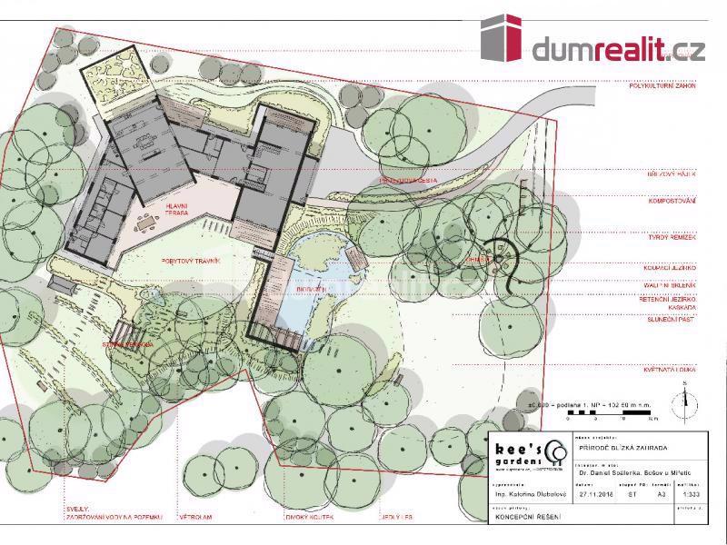 Prodej stavebního pozemku se zajímavým projektem, 5 807 m2 - foto 3