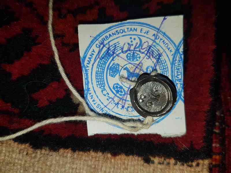 Ručně tkané, vlněné turkménské koberce - foto 2