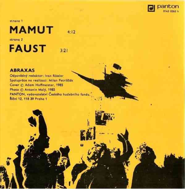 Abraxas ‎– Mamut / Faust  (SP) - foto 2