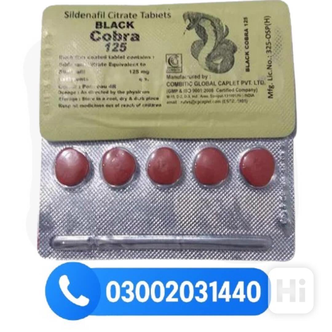 Black Cobra 125mg Tablets =Peshawar=03002031440= - foto 1