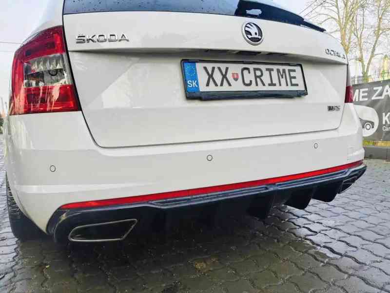 Škoda Octavia Mk3 Difuzor zadního nárazníku 2013-2020 - foto 1