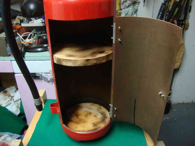 Hasící přístroj hasičák mini bar červený pěkný PC: 2600Kč - foto 12