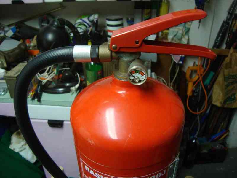 Hasící přístroj hasičák mini bar červený pěkný PC: 2600Kč - foto 2