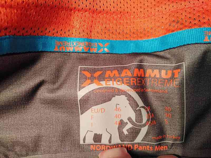 Kalhoty Mammut Nordwand Pro HS Pants men - pánské, vel 48/S - foto 4