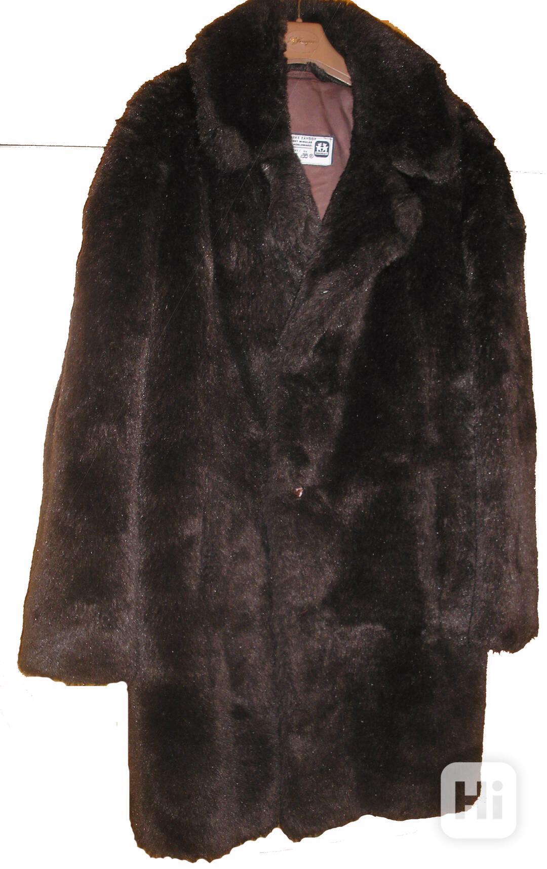 Kabát pánský kožešinový  - 80 léta - foto 1