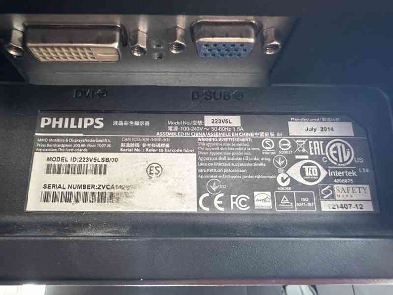 Philips 223V5L - foto 2