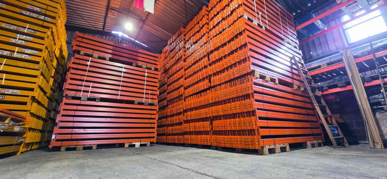 Paletové regály Mecalux – použité | bazar TOP stav - foto 6