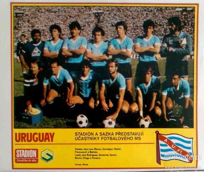 Uruguay - fotbal - čtenářům do alba 1986 - foto 1