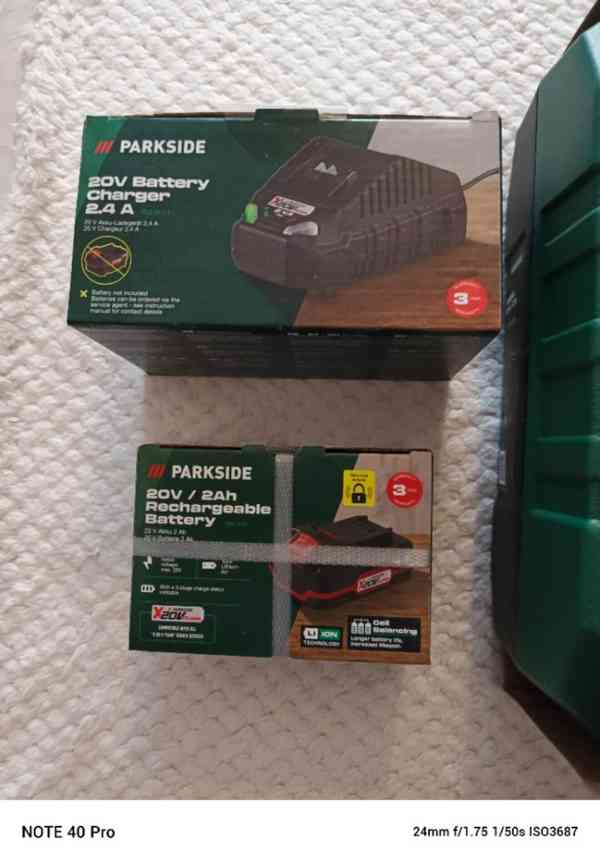 Aku příklepová vrtačka Parkside PSBSA 20-Li C3  - foto 3