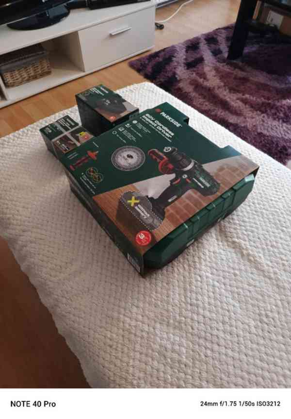 Aku příklepová vrtačka Parkside PSBSA 20-Li C3  - foto 4