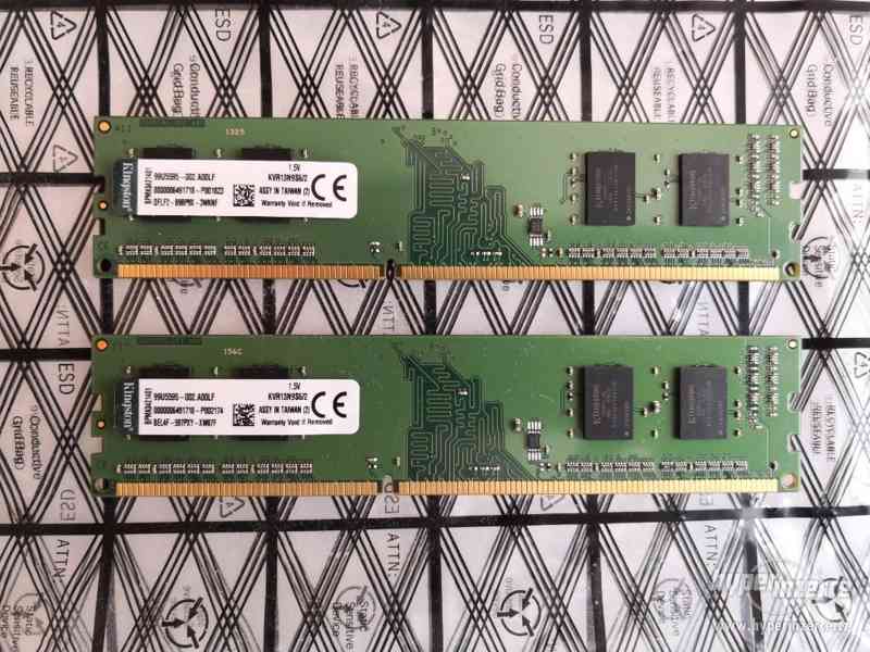 2x Kingston DDR3 2GB 1333MHz CL9 KVR13N9S6/2 - foto 1