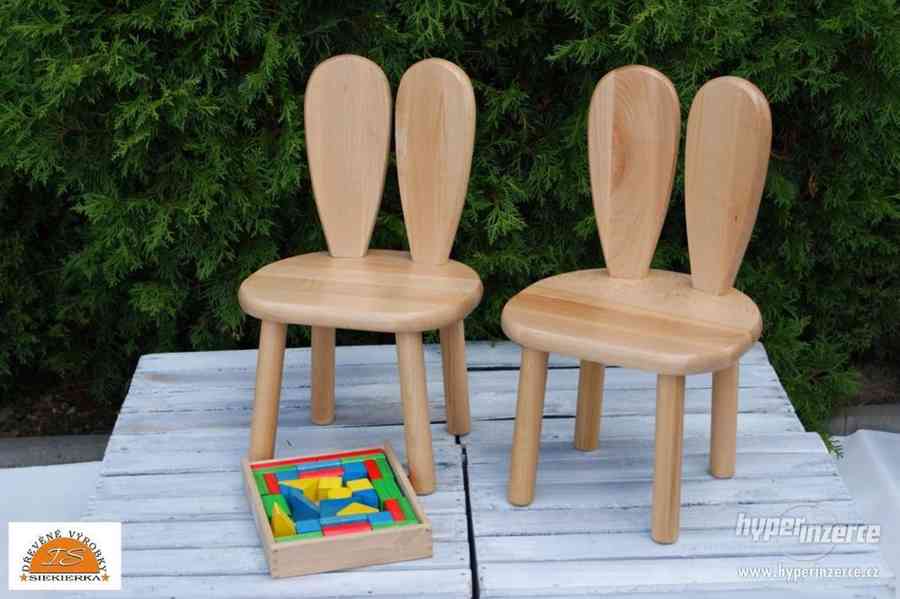 Dětský nábytek stůl se židlemi - foto 3