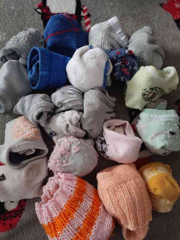 Dětské ponožky 2-3 roky  - foto 2