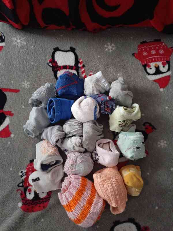 Dětské ponožky 2-3 roky  - foto 3