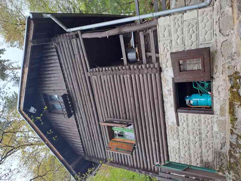 Prodej dřevěné chaty 2+kk, 40 m2, v obci Kamenný Přívoz