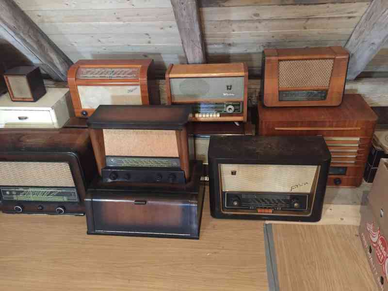 Prodej sbírky - historická rádia, gramofony, elektronky - foto 2