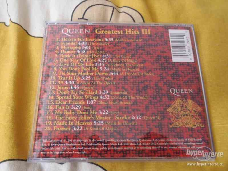CD Queen Greatest hits III Freddie Mercury - foto 3