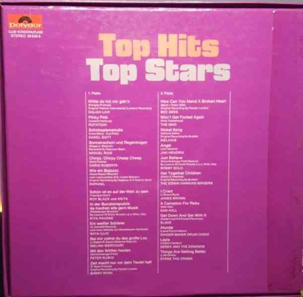 Various – Top Hits - Top Stars '72 (2 LP box) - foto 2