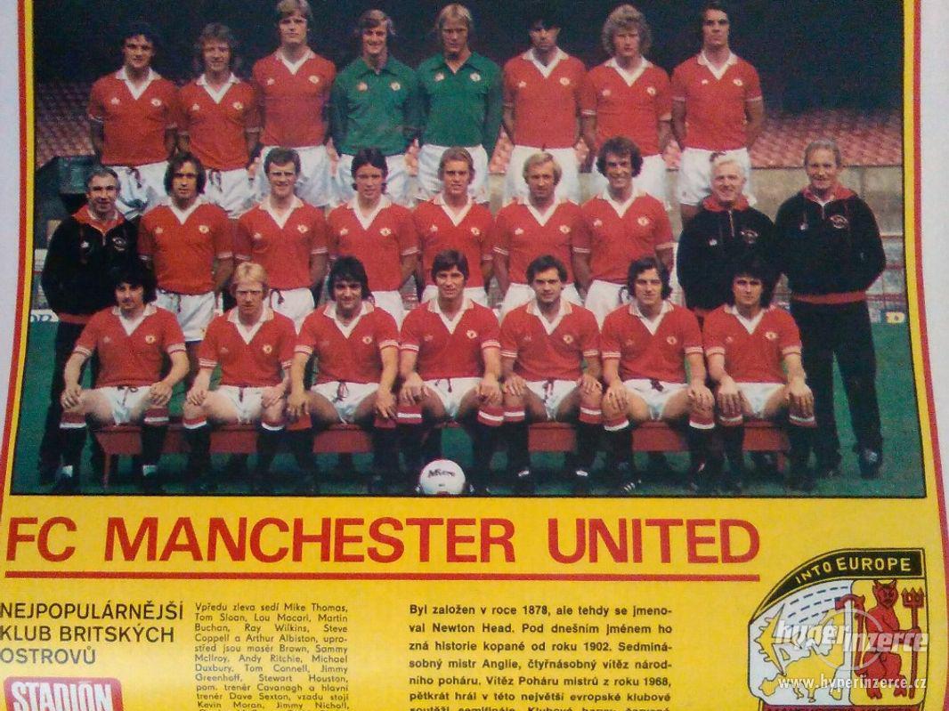 Manchester United fotbal Anglie 1979 bazar Hyperinzerce.cz