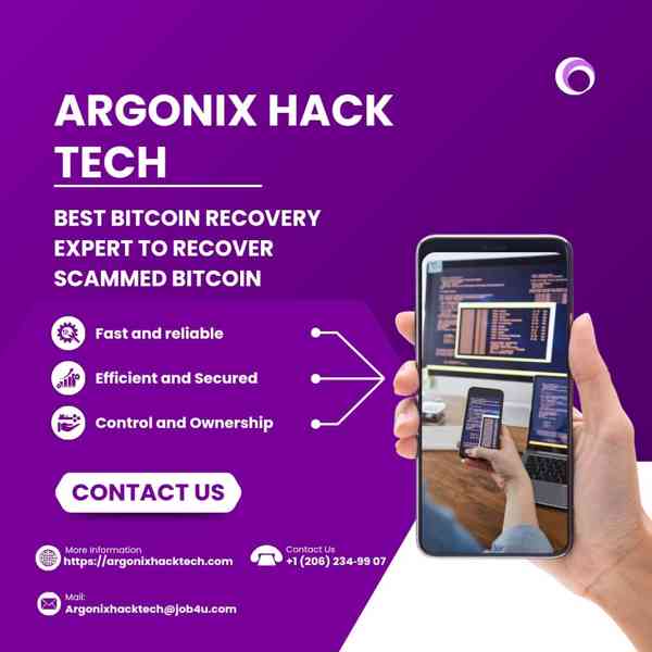 HIRE ARGONIX HACK TECH \\ TO RECOVERY ALL STOLEN INVESTMENTS - foto 2