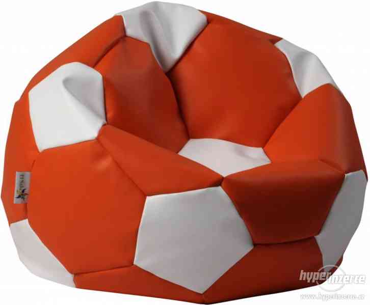 Nový nepoužitý sedací pytel - vak - fotbalový míč - foto 2
