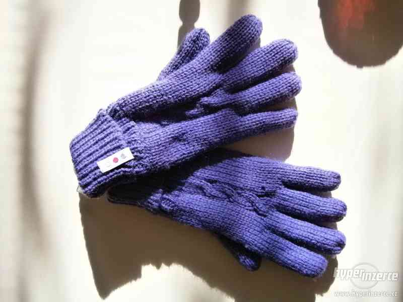 Nové fialové rukavice - foto 1