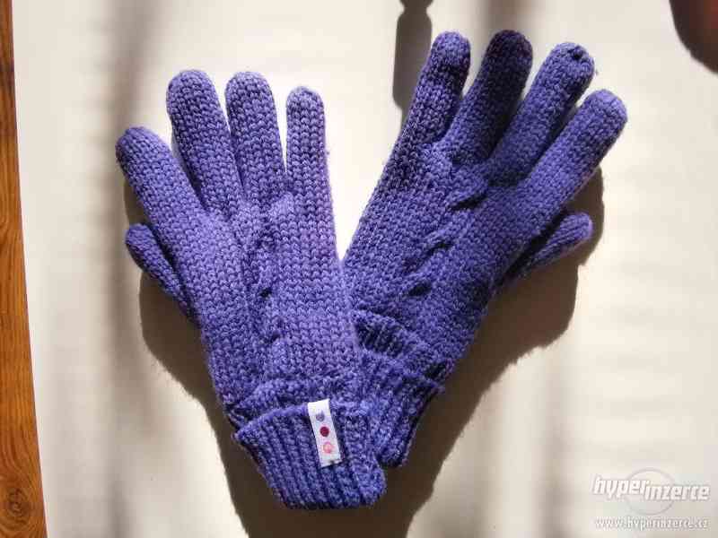 Nové fialové rukavice - foto 2