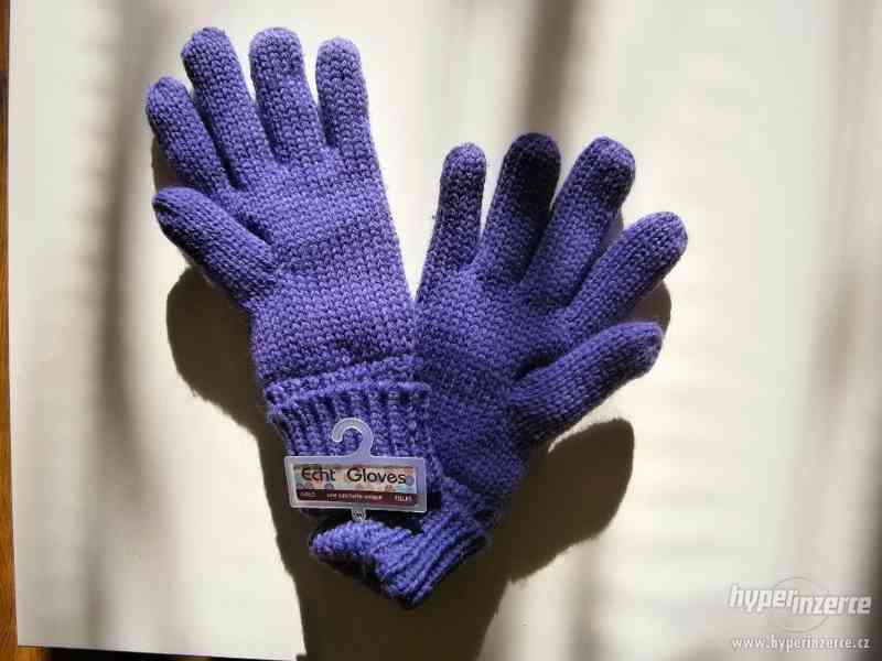 Nové fialové rukavice - foto 3