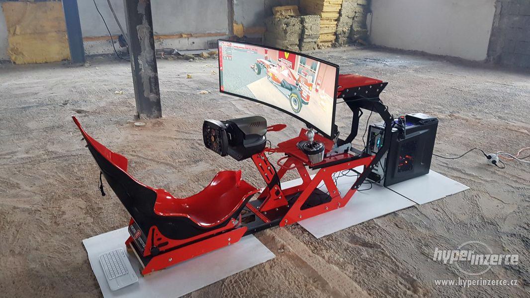 F1 trenažér / simulátor / sim racing rig - bazar - Hyperinzerce.cz