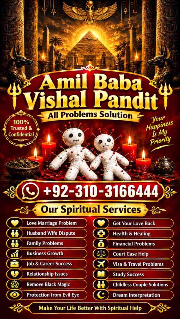 Famous Black Magic Amil Baba in Lahore, Trusted Spiritual Am - foto 3