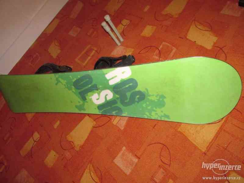 Snowboard HP Rossignol s vázáním - foto 3