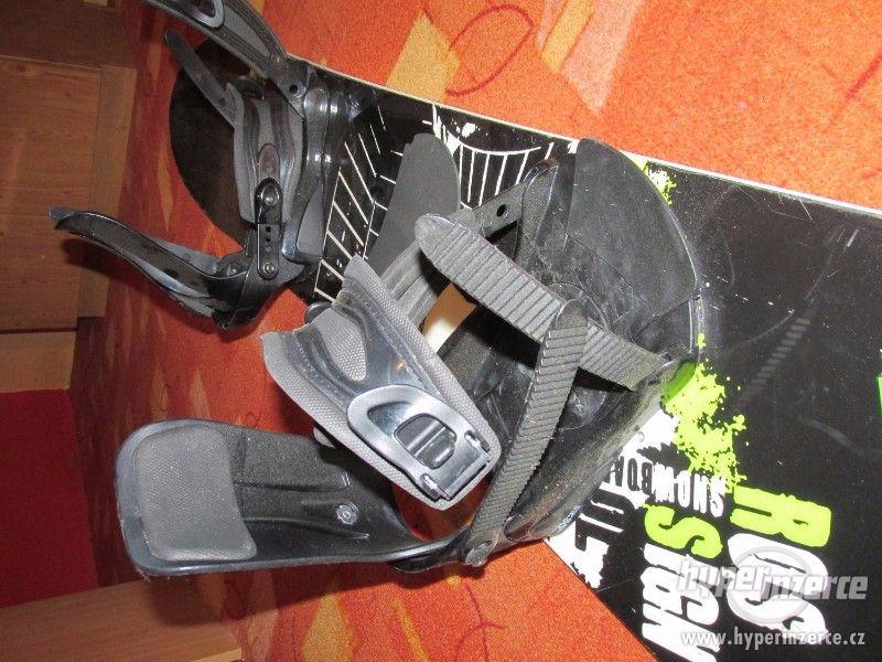 Snowboard HP Rossignol s vázáním - foto 5