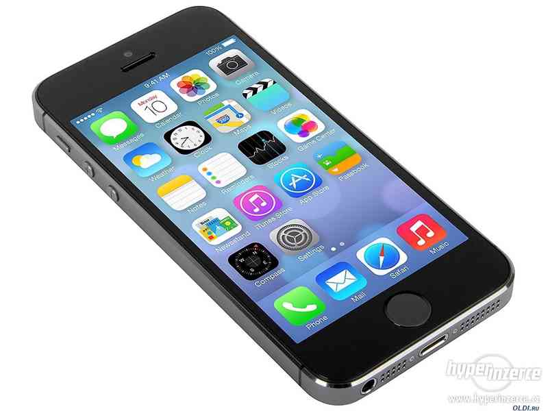 Apple iPhone 5S 16GB vesmírně šedá, display jako nový - foto 1