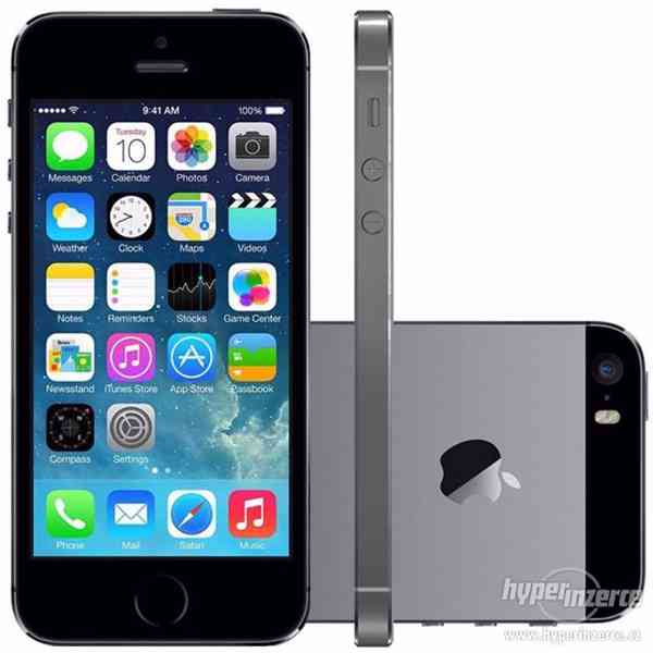Apple iPhone 5S 16GB vesmírně šedá, display jako nový - foto 2
