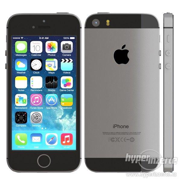 Apple iPhone 5S 16GB vesmírně šedá, display jako nový - foto 6