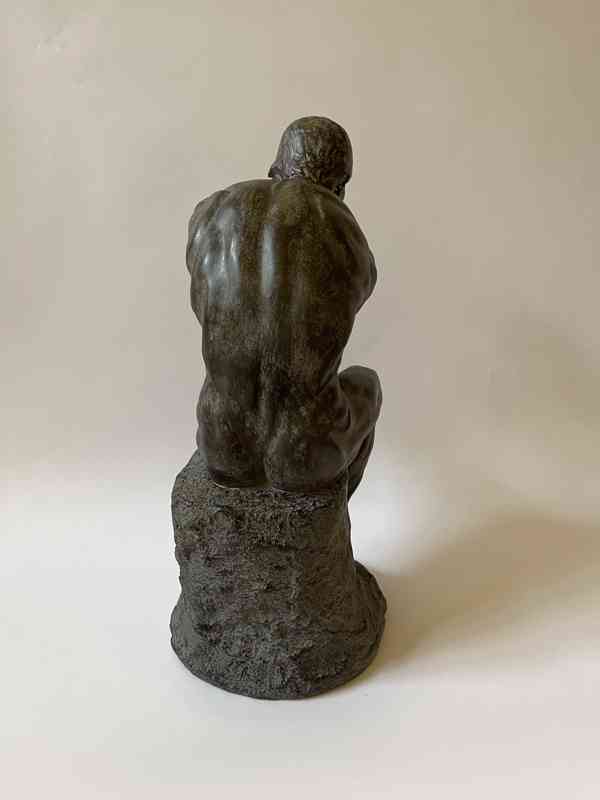 Myslitel Thinker - socha 41 cm - foto 4