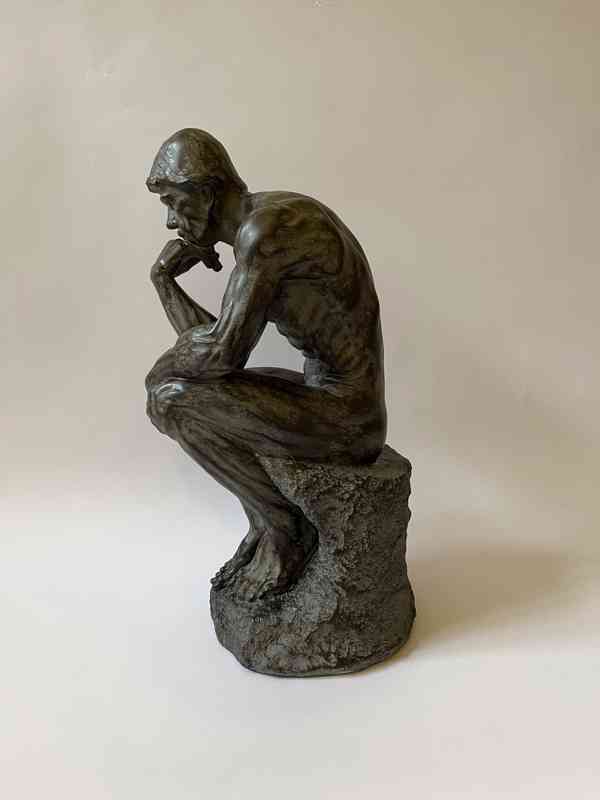 Myslitel Thinker - socha 41 cm - foto 3