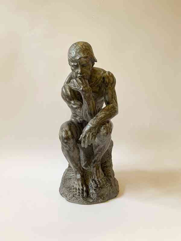 Myslitel Thinker - socha 41 cm - foto 2