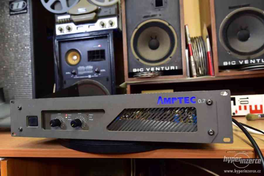 Amptec 0.7 Power Amplifier - Stereo PA zesilovač - foto 2