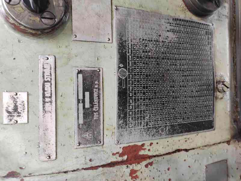 Použitý soustruh SU 63A/2750, r. v. 1961, r. GO 1978 - foto 7