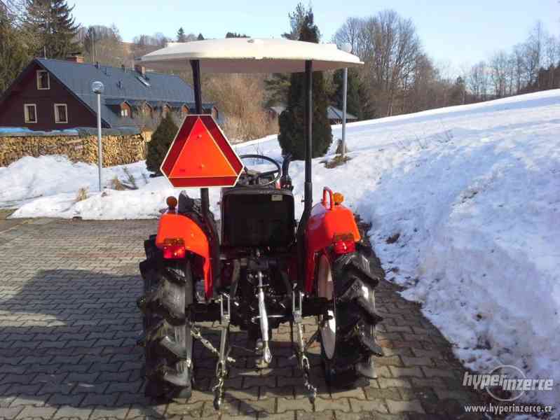 Malotraktor Yanmar 1610D 4WD + 3řadá plečka - foto 7