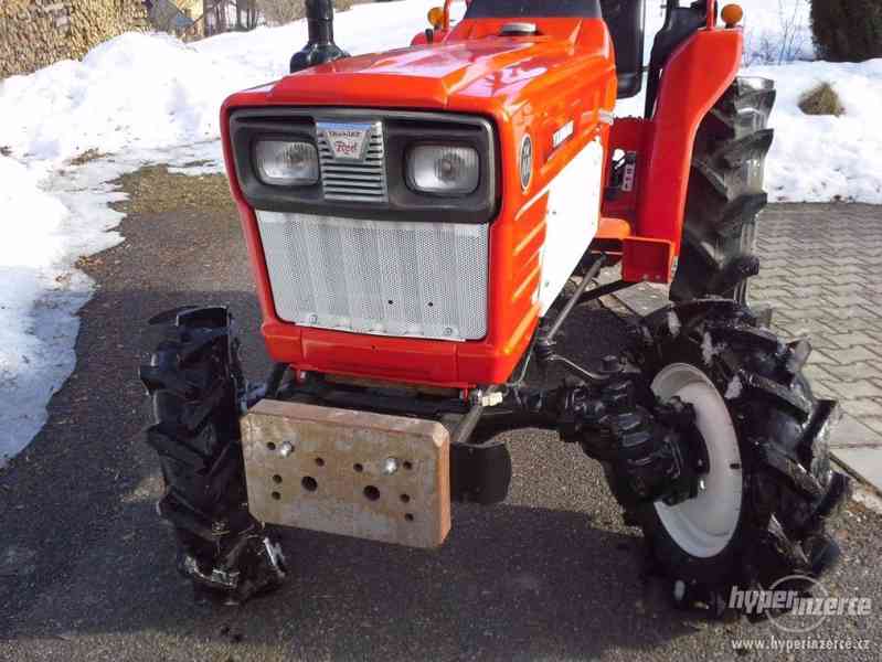 Malotraktor Yanmar 1610D 4WD + 3řadá plečka - foto 10