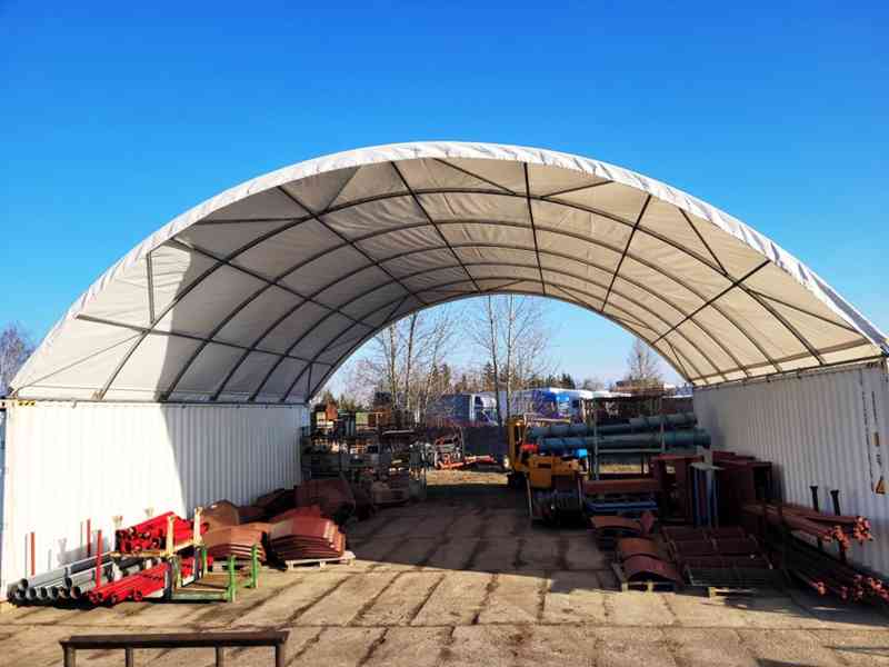 Kontejnerové přístřešky 12x12 m  - foto 6